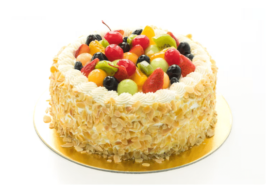 without gluten white forest cake