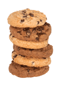 gluten-free crumble cookies