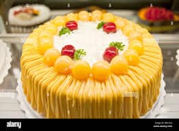 gluten-less pineapple cake